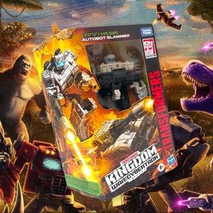 Transformers Kingdom War For Cybertron Trilogy Collection Autobots Slammer